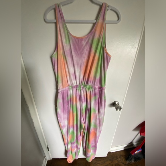 Tie Dye Jumpsuit (size XL) - Picture 2 of 2